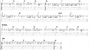 НОТИ Lady Gaga - Bloody Mary на ГІТАРІ! МЕЛОДІЯ + АКОРДИ + ФІНГЕРСТАЙЛ + ТАБУЛАТУРА