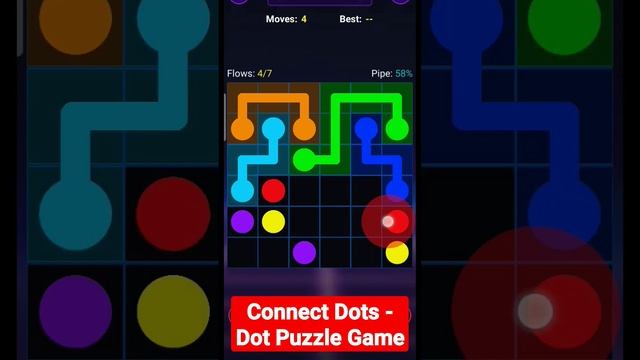 #Level493 Connect Dots - Dot Puzzle Game #Shorts