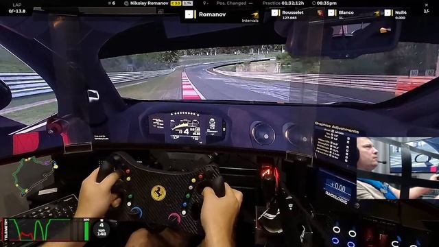 Гонка Ред Булл Ринг - GT3 Porsche в Iracing смотреть онлайн