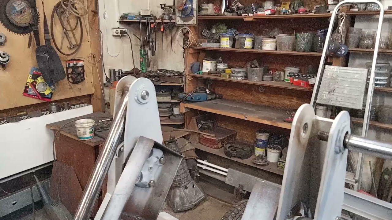 Окончание СБОРКИ передней части МИНИ ПОГРУЗЧИКА смотреть онлайн