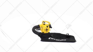 Садовый пылесос воздуходувка Champion GBV327S 3D обзор