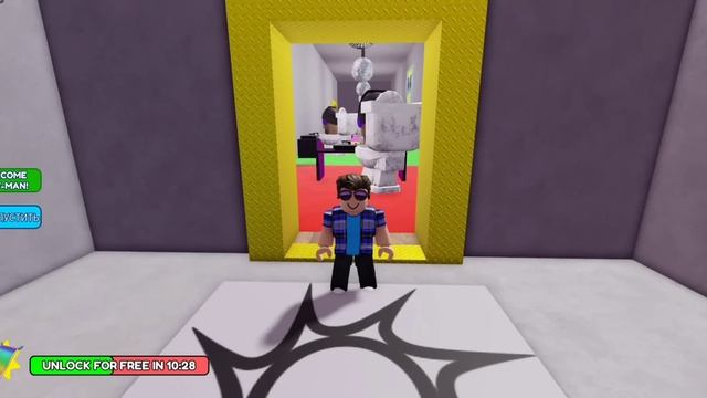 Побег От Скибиди Туалет\Skibidi Toilet ROBLOX смотреть онлайн