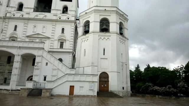 Кремль Соборная площадь Москва Обзор(Эмилия)/Kremlin Cathedral Square Moscow Overview