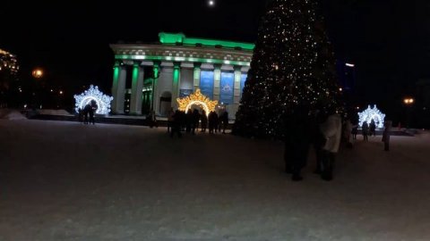 Главная Новогодняя Ёлка Новосибирска! ❄🎇