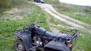 Квадроцикл Рысь 2 едет сам