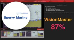 87% - Результат Safebridge NG Sperry Marine VisionMaster