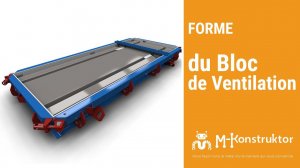 Nouvelle présentation de blocs préfabriqués avec gaines de ventilation