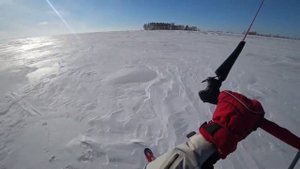 Кайтинг в Новосибирске 24 февраля. Зимний кайтинг Новосибирск. Snowkiting Novosibirsk.
