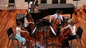 Goltermann: Romance for Four Cellos