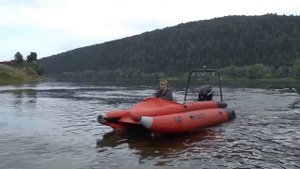 Mоторная лодка - катамаран ПВХ Skat 430