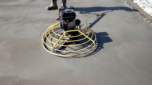 Шлифовка бетона вертолетом