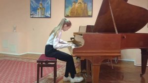 Пономарева Надежда 13 лет. А. Н. Скрябин прелюдия номер 5 ре мажор.