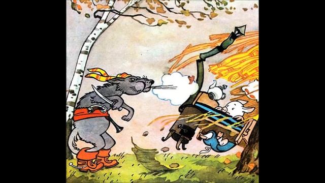 Английская сказка Три ПОРОСЕНКА русская версия С В Михалкова смотреть онлайн