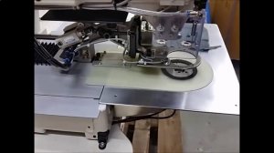 Автоматическая швейная машина для пришивания спецлюверса