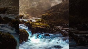 Ручей, ручеек течет звук