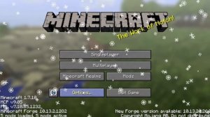 Снег во всём Майнкрафте! [Обзор мода SnowTime для Minecraft]