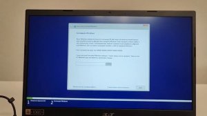 Ноутбук Acer Aspire 7. УСТАНОВКА WINDOWS