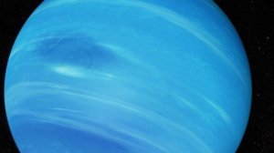 Бесплатный Видео Футаж - Планета Нептун в Космосе 4К