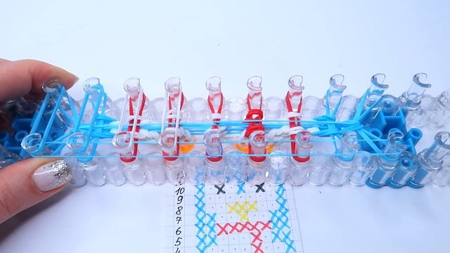 ПИНГВИН из резинок. Фреска из резинок | Penguin Rainbow Loom Bands смотреть онлайн