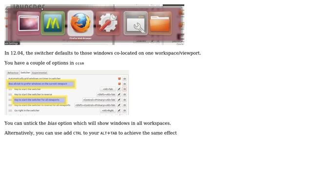 Ubuntu: Can I alt-tab windows from all workspaces? 2 Solutions!!