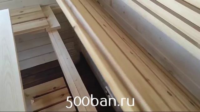 ОБЗОР! Баня Хобит 6 метров от компании 500ban.ru