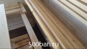 ОБЗОР! Баня Хобит 6 метров от компании 500ban.ru