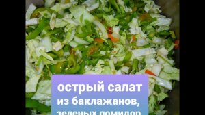 Салат-ассорти из мариновых овощей по-азербайджански. Хафта-беджар  - лучшая закуска