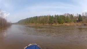 Бочка на плотине р.Великая Никольская ГЭС. Щука-3