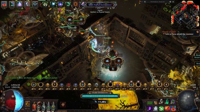 [POE 3.20] Carrion Golem Necromancer 398% Quant Blight-Ravaged Map #001 смотреть онлайн