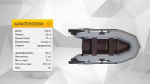 ОБЗОР НАДУВНОЙ МОТОРНОЙ ЛОДКИ ЛОЦМАН М-290 ЖС