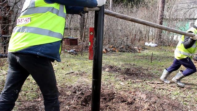 Как НЕ нужно делать при установке винтовых свай смотреть онлайн