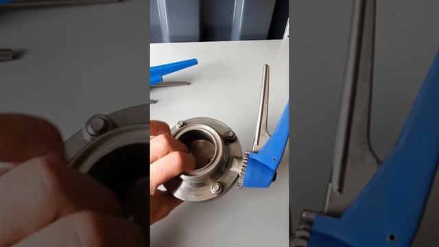 Ручка для затвора дискового нержавеющего многопозиционная Dn 40 65 | TRiNOX |  #aisi304 #затвор смотреть онлайн