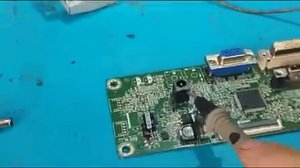 Монитор ACER HA220Q. Не включается по входу питания КЗ