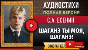 ШАГАНЭ ТЫ МОЯ, ШАГАНЭ! ЕСЕНИН С.А. аудиостих, слушать #стихи классиков, красивый #стих