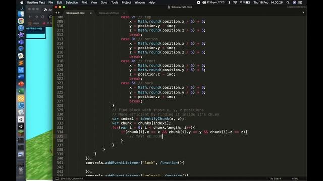 How To Code Minecraft In Javascript (THREE.js) | Part 13 - Breaking Blocks! смотреть онлайн