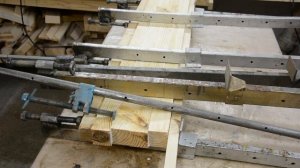 Струбцины и ваймы для склейки деревянных щитов.  Какие я использую