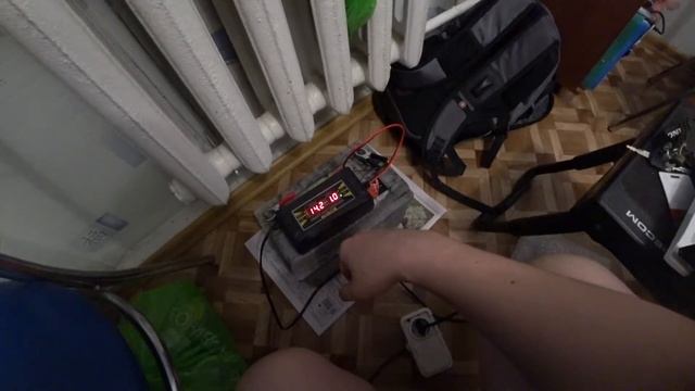 Подзаряд аккумулятора зимой, мой опыт. смотреть онлайн