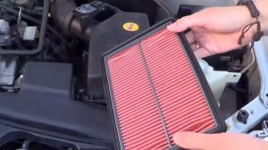 Air Filter Replacement DIY Car Maintenance - Mazda Familia