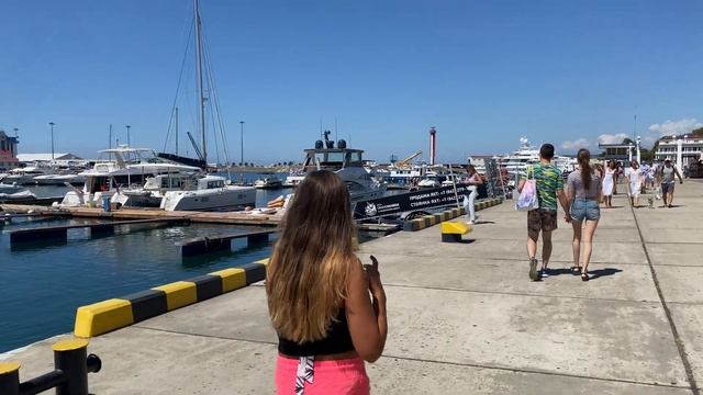 Сочинский морской Порт! Как нас встретили всё подробно рассказали! смотреть онлайн