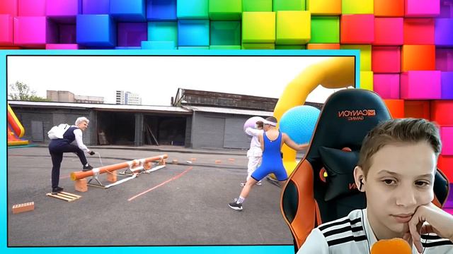 Влад А4 ЭКСТРЕМАЛЬНЫЙ ПОЛ ЭТО ЛАВА ЧЕЛЛЕНДЖ 3 часть Реакция на Влада А4 смотреть онлайн