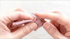 Шишечки из столбиков с накидом Вязание крючком