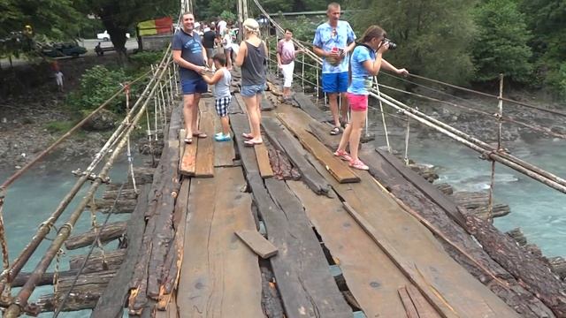 канатная дорога р.Псоу смотреть онлайн