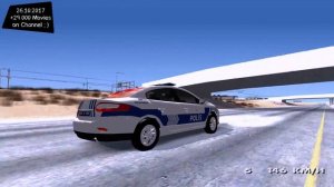 Renault Fluence Turkish Police Car Grand Theft Auto V , VI - future _REVIEW