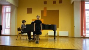 "Ручеек" муз.Тихоновой, сл.Некрошюса, исп. Ючкина Анастасия, 5 класс