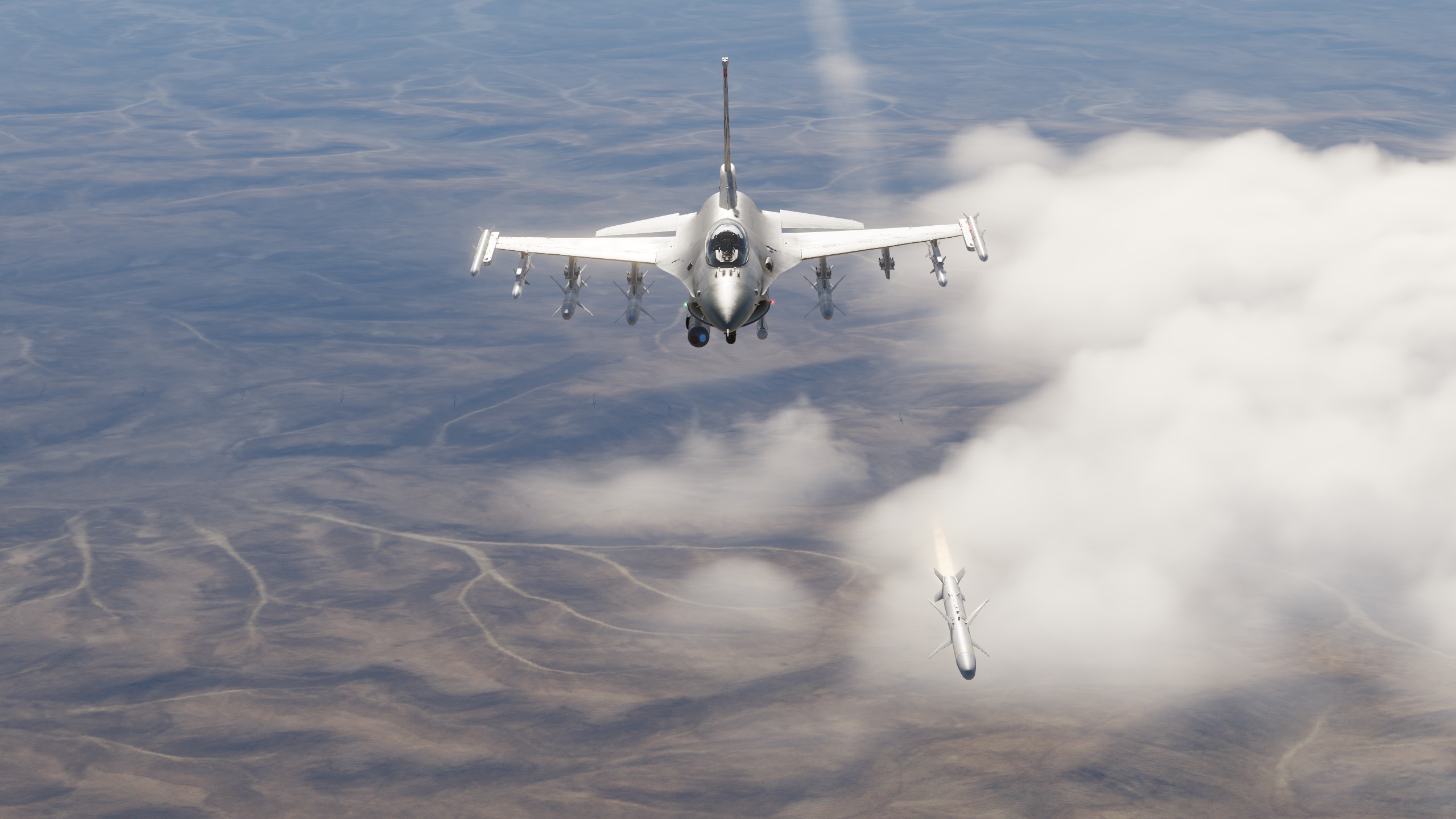 DCS F-16C Viper. Применение ракет HARM при помощи контейнера HTS
