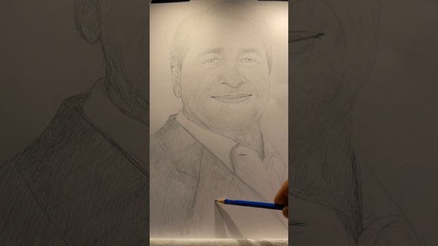 🇺🇸🌺ART BY EVANGELOS Pencil sketch portrait drawing of ⭐️Businessman and banker 🍀Jamie Dimon☀️