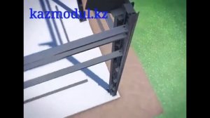 Ангар из ЛСТК (сэндвич панель) от KazModul