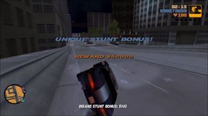 GTA 3 - Unique Stunt Jumps / Уникальные прыжки