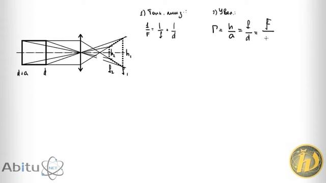 [Abitu.Net] Задача "[Ф] Тонкие линзы" цикла №2 из проекта по подготовке к олимпиадам смотреть онлайн
