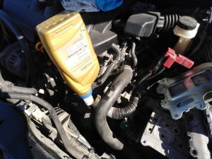 Замена жидкости в вариаторе Jatco Jf011e и фильтра на автомобиле Nissan Qashqai без снятия поддона.